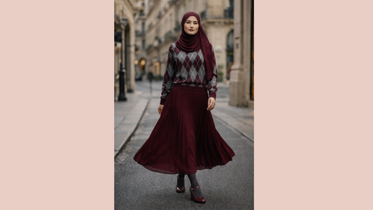 This Color Combo Always Feels Calm and Expensive (Especially If You Wear Hijab)